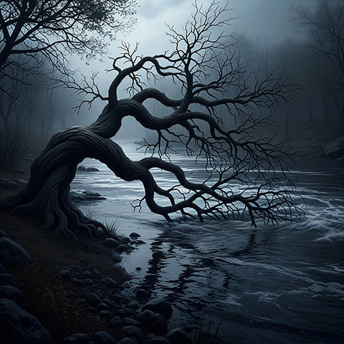 A crooked tree