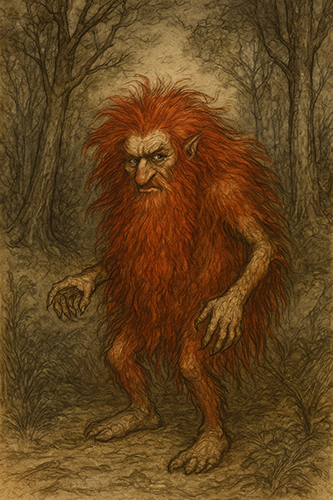The Little Red Hairy Man