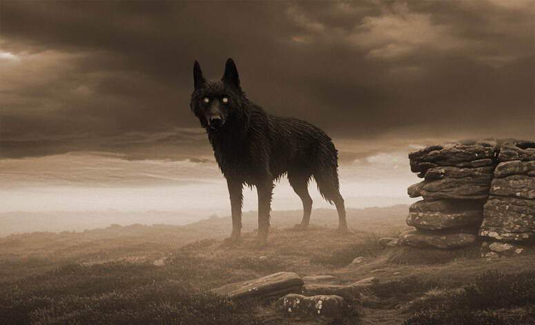 The legendary black dog.