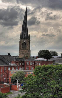 The Crooked Spire, at St Mary's Chesterfield