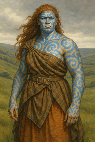 The Celtic warrior Queen, Duf.
